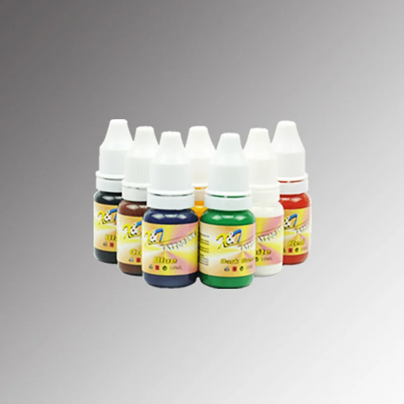 OPHIR полный набор для тату лайнер шейдер машина пистолет 7 видов цветов игла чернил