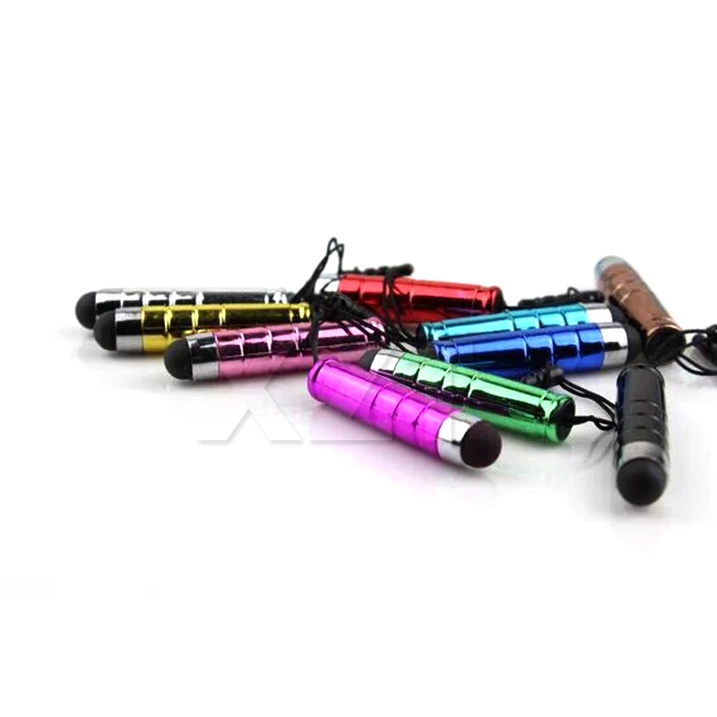 10 шт./лот миниатюрный тонкий стилус емкостный сенсорный Стилус из микрофибры для