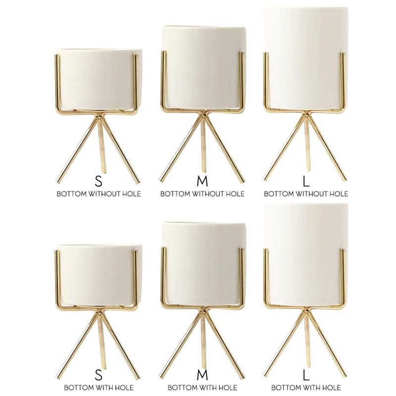 Переносной для растений стенд плантатор скандинавский кованый кактус цветочный