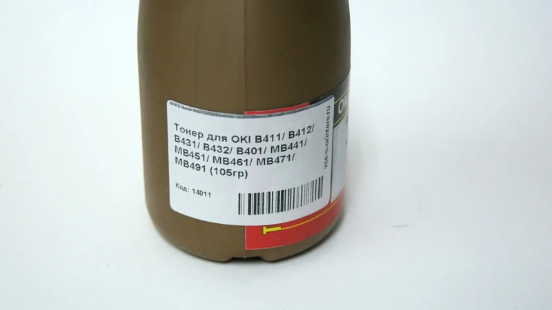 Тонер для OKI B411/ B412/ B431/ B432/ B401/ MB441/ MB451/ MB461/ MB471/ MB491 (105гр) | Компьютеры и офис