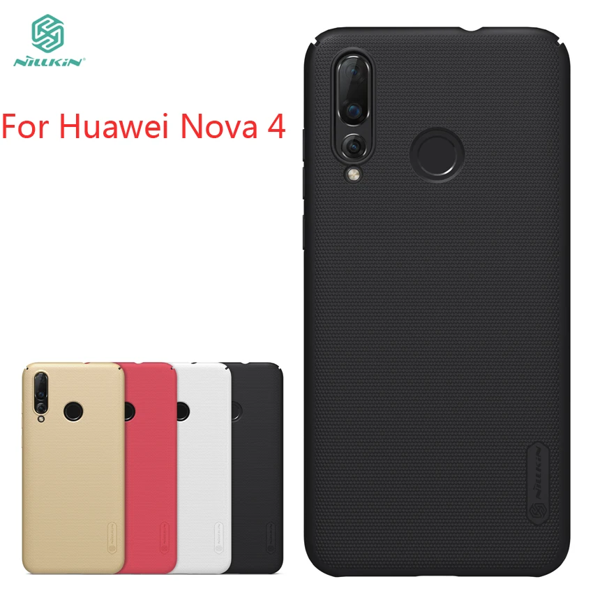 

For Huawei Nova 4 Case Cover NILLKIN Fitted Cases For Huawei Nova 4 Super Frosted Shield For Huawei Nova 4 6.4''