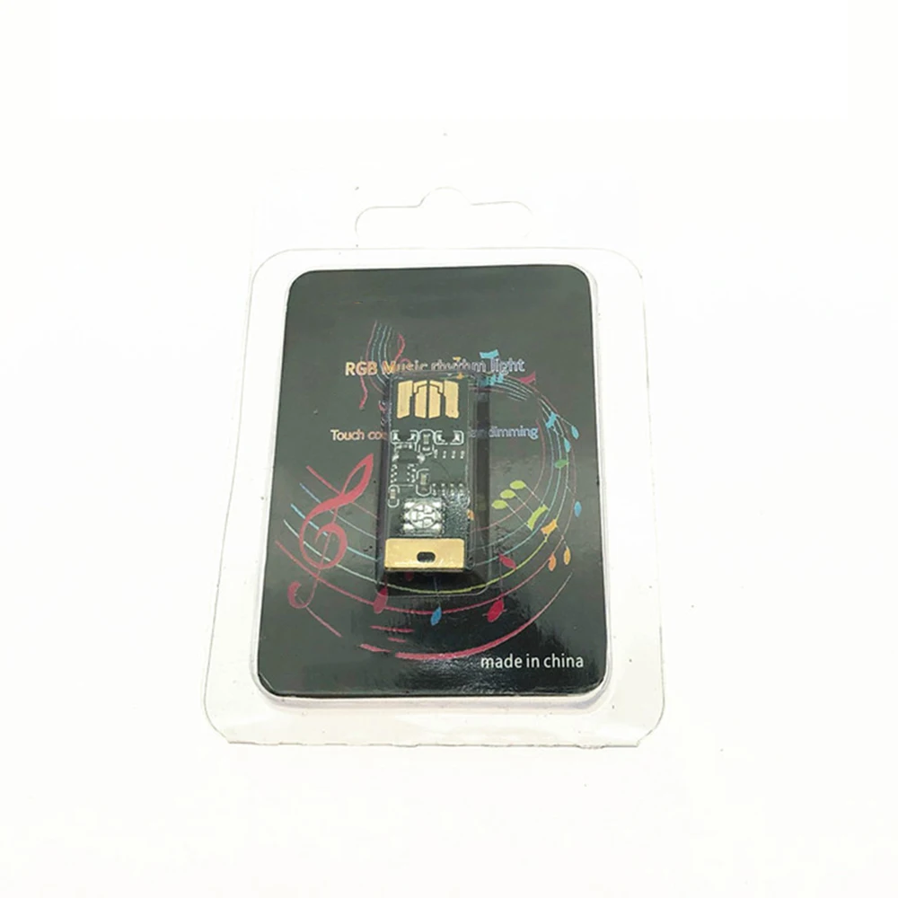Автомобильный USB светодиодный декоративный светильник ing музыка Диммируемый