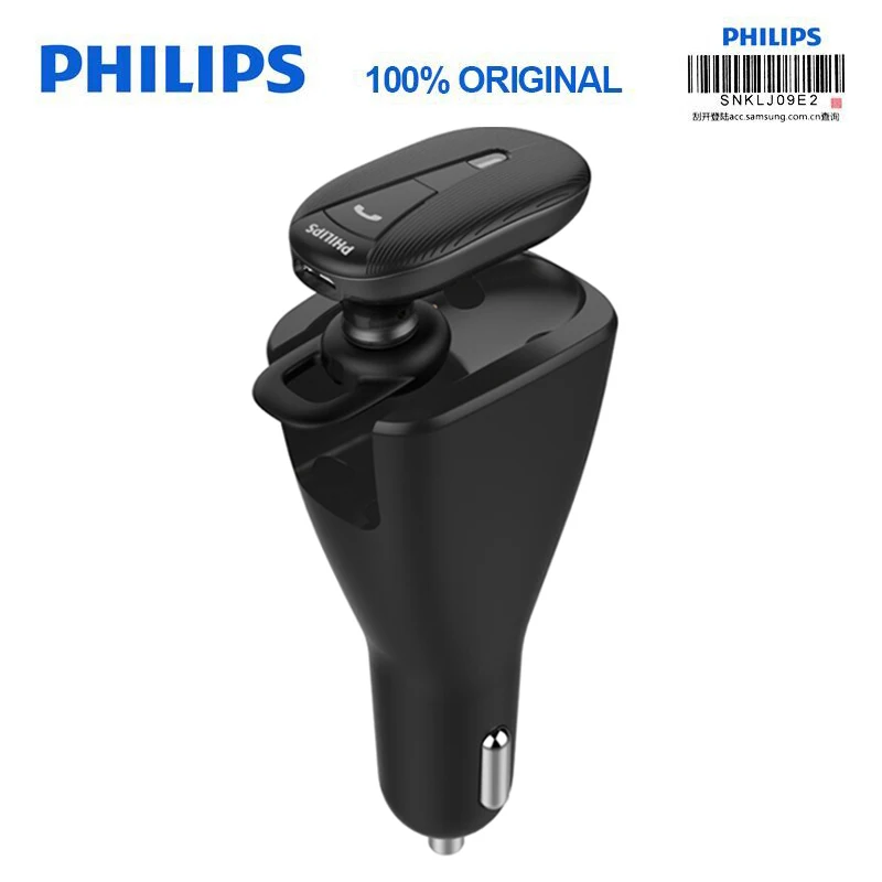 

Philips Wireless Headset SHB1801P with Bluetooth 4.1 Lithium polymer Volume Control for Iphone X Galaxy Note 8 S9 Official Test