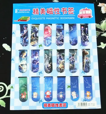 Канцелярские товары Магнитная вкладка с рисунками из мультфильмов