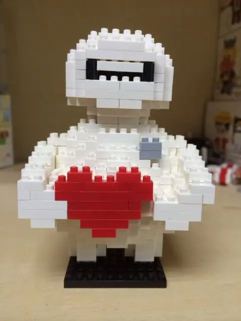 Wholesale2015 Горячие Le le 3in1 Baymax Блоки Мини Сборка Образовательные Игрушки Герой DIY
