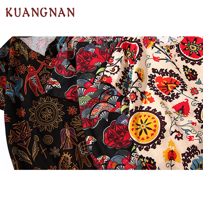 KUANGNAN Japan Style T Shirt Men Fashions Harajuku Streetwear Hip Hop Funny Shirts Tshirt 5XL Summer 2019 New |