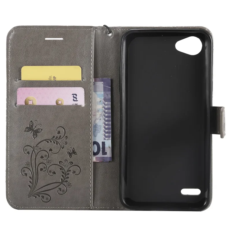 For LG Q6 Alpha Case M700 Cover Luxury Wallet PU Leather Flip Cases Q 6 M700AN Phone | Мобильные телефоны и аксессуары