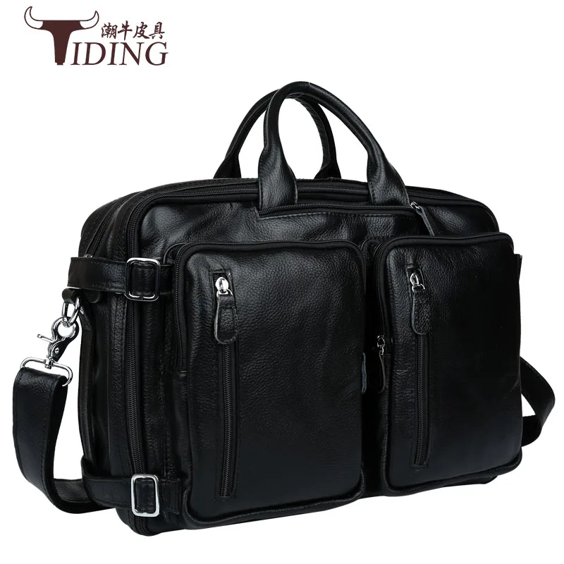 

Genuine leather men messenger bags business Leather laptop bag men bag men's briefcase Tote travel shoulder laptop bag