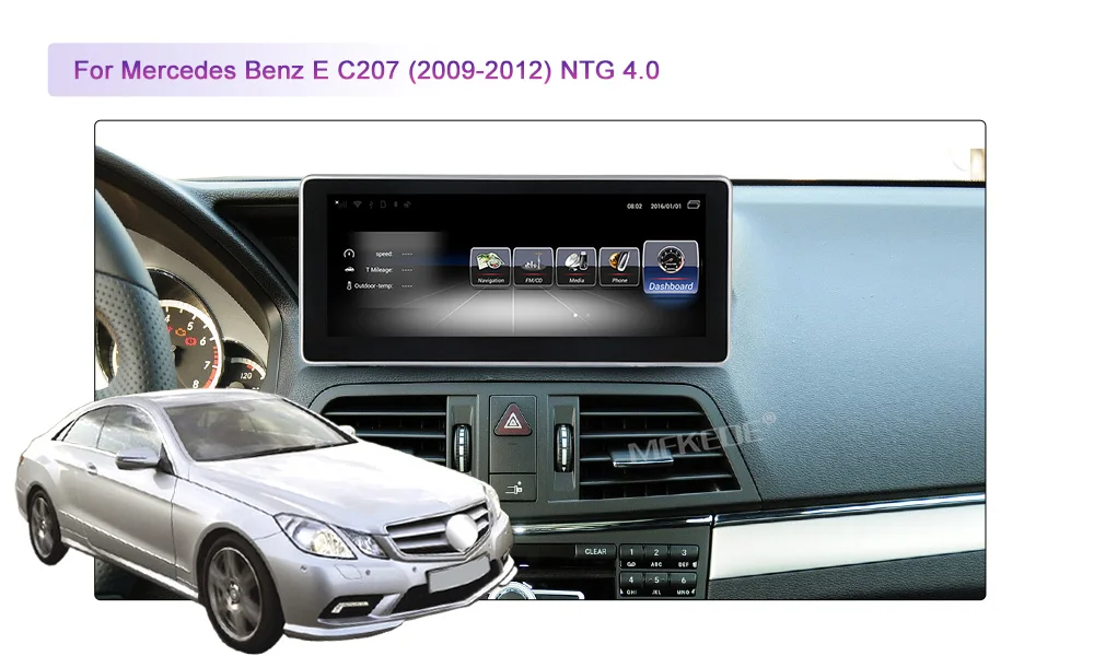 4G LTE Android 7,1 3+ 32G W207 A207 C207 gps Merce des дисплей Автомобильный многофункциональный навигатор для Ben z E класс купе 10-12 экран