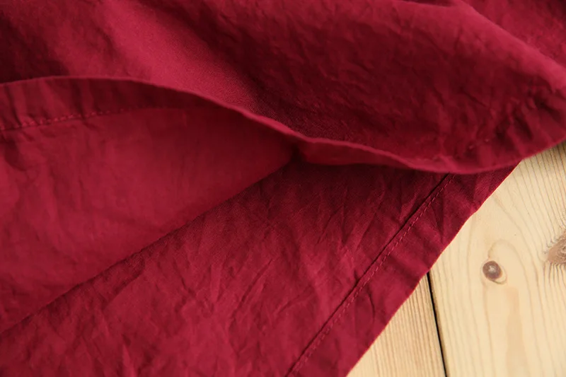 Женское длинное платье из хлопка и льна повседневное свободное однотонное