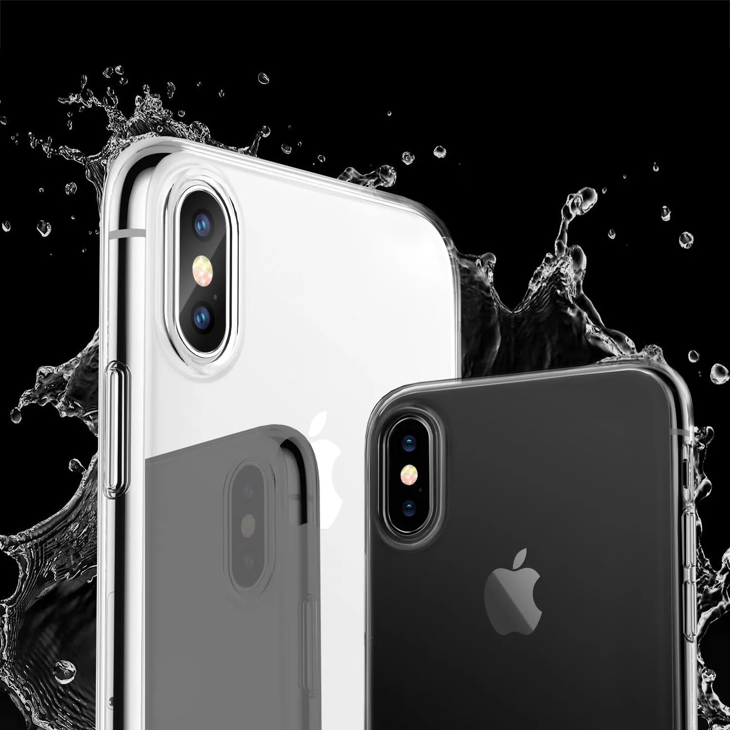 luxury Soft Bumper Silicone Gel TPU Clear Cover For iPhone XR XS Max 8 Plus 7 X iPhone8 6 6s Case protective Shell Armor coque | Мобильные