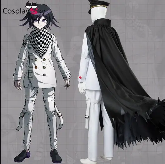 Danganronpa V3 убийства Harmony ума kokichi Косплэй костюмчик с плащом Наряд полный комплект