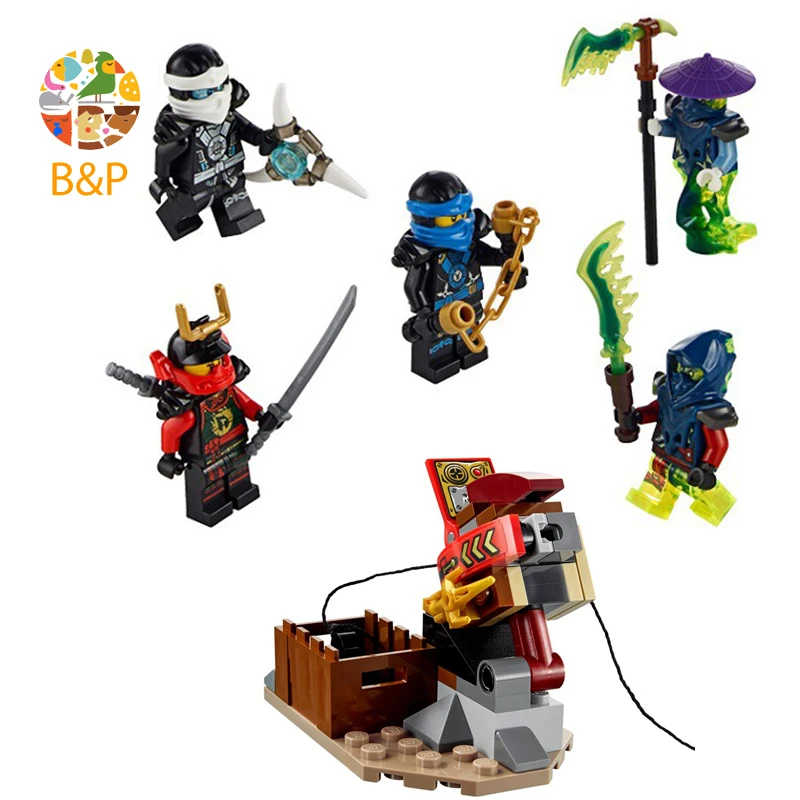 70737 757 шт. Ninjago серия Titan Mech боевой модель строительные блоки конструктор