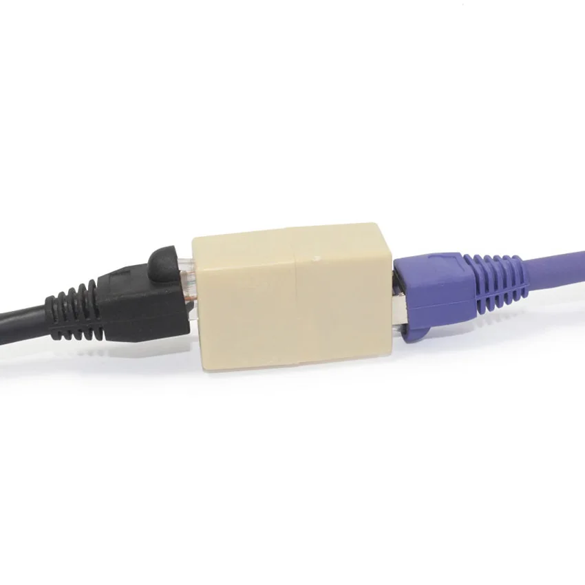 Cltgxdd 2 шт. Cat5 RJ45 Соединительный соединитель сетевой кабель расширитель разъем