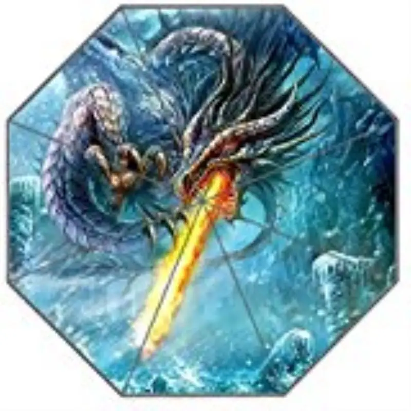 Складной зонт Dragon от солнца и дождя на заказ Ветрозащитный туристический Зонт с