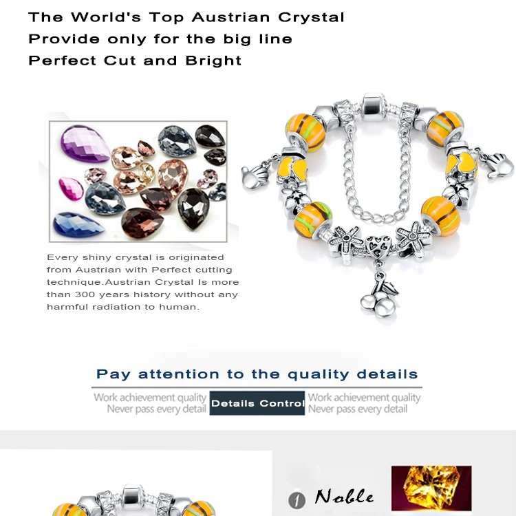 DEVOLOVE Handmade Engagement Bracelets Antique Silver Snake Chain with Charm &amp Beads Pulseira PCBR0020 Dropshipping | Украшения и