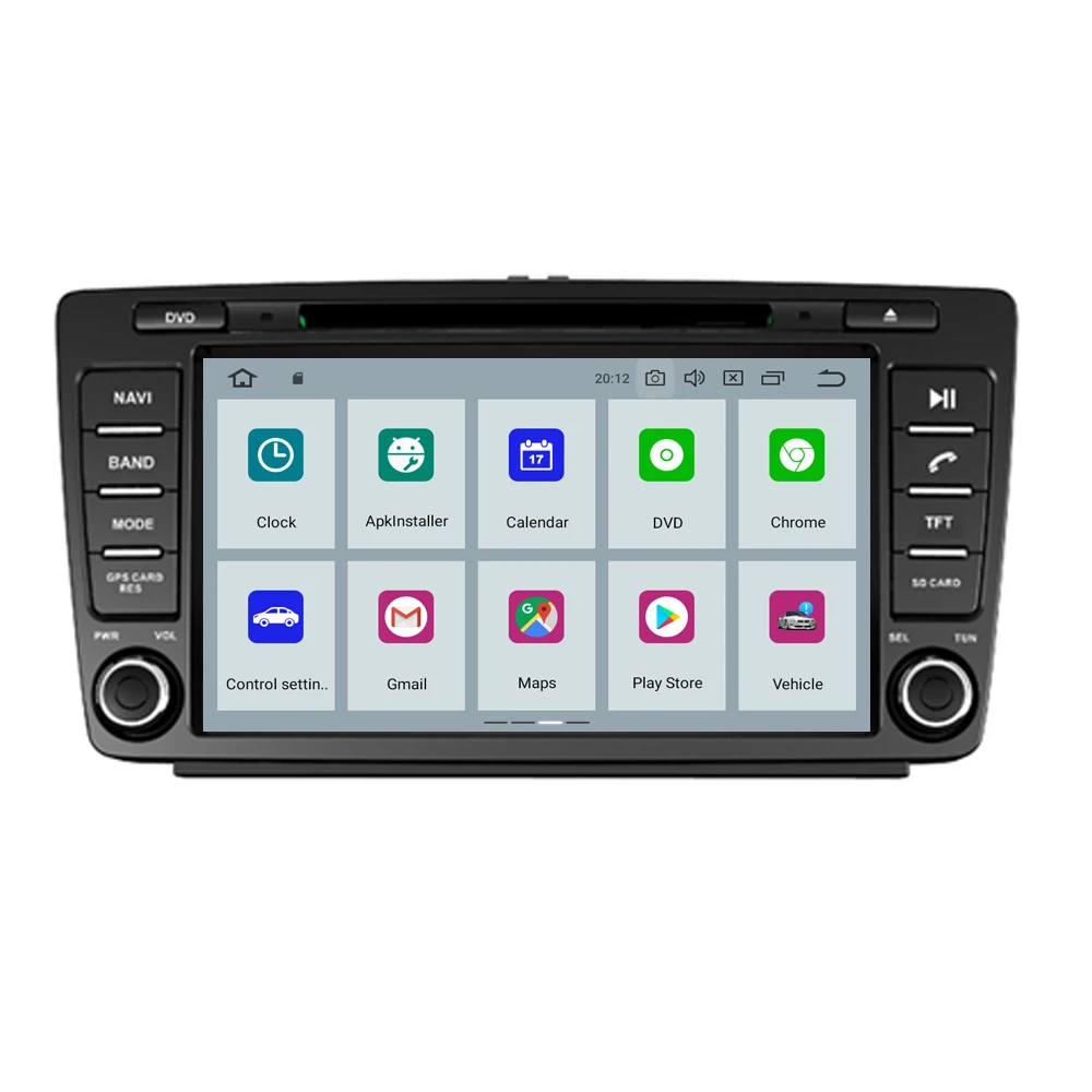 Aotsr Android 9 0 аудио спутниковый навигатор автомобильный DVD-плеер GPS-навигация