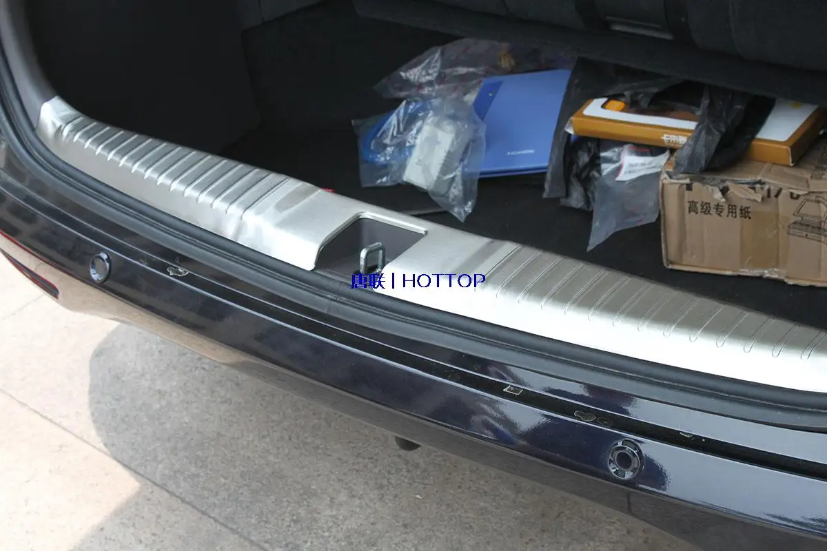 Авто Обложка для укладки Honda Odyssey 2015 2016 нержавеющая сталь задний багажник