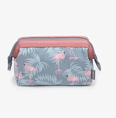 Blue flamingo Высококачественная Мужская и женская косметичка, Женская несессер, косметичка для путешествий, водонепроницаемая портативная косметичка, наборы туалетных принадлежностей - Цвет: Blue flamingo