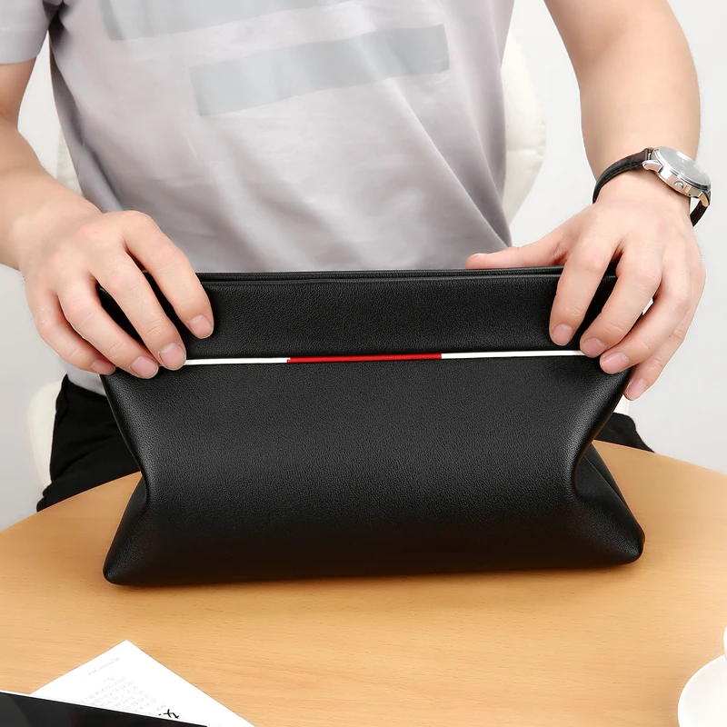 Брендовый мужской клатч PURANI модный кожаный кошелек вместительные Удобные сумки