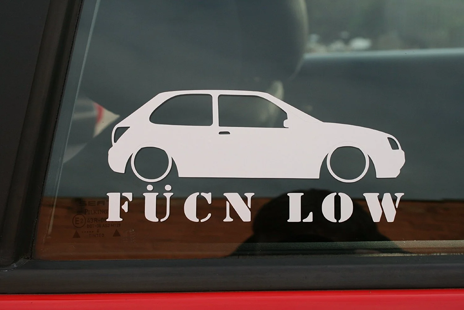 

Наклейка на окно Fucnlow-для mk5 Zetec-S 15 см