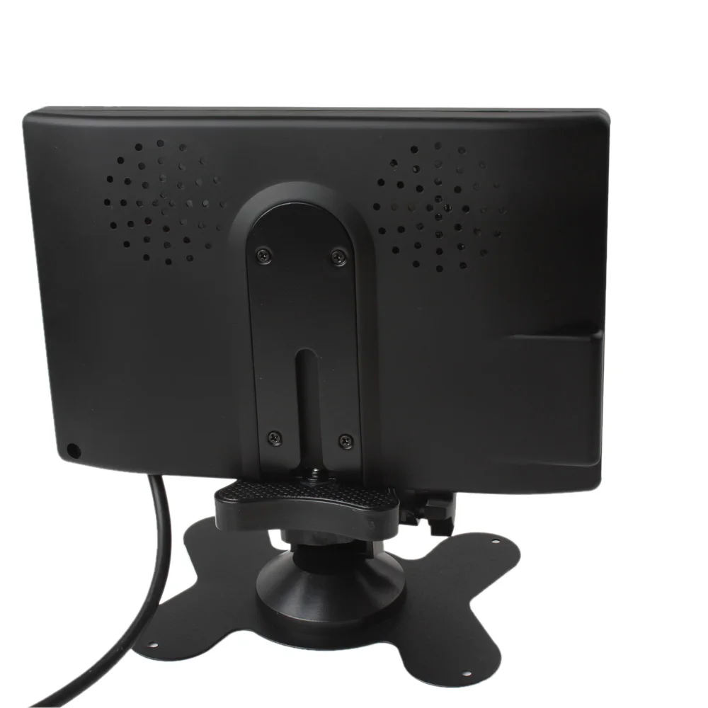 Автомобильный монитор DC 12V / 24V 7 Inch 800x480 TFT цветной LCD 2 видео вход DVD видеомагнитофон