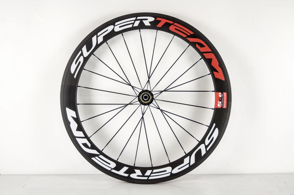 Superteam карбоновый довод 700c 60 мм дорожный велосипед колеса UD матовый