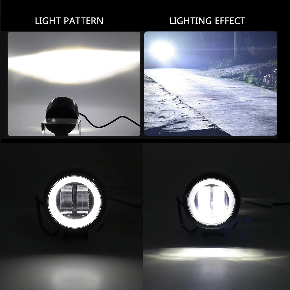 3 &quotдюйма 20 Вт Светодиодный светильник для вождения автомобиля мотоцикла