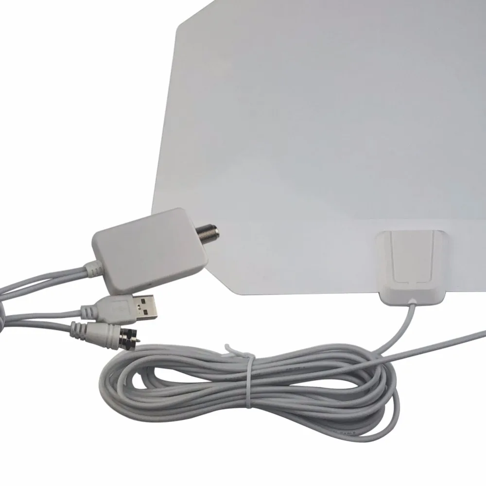 Universal Indoor TV Antenna ATSC High Definition Digital Signal Receiving Amplified with Amplifier | Электроника