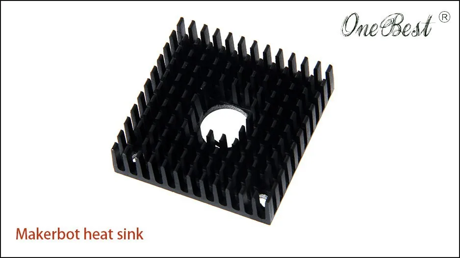 2 шт./лот 40x40x11 мм радиатор для MK7/MK8 3D принтер экструдер радиатор Makerbot фитинг алюминий