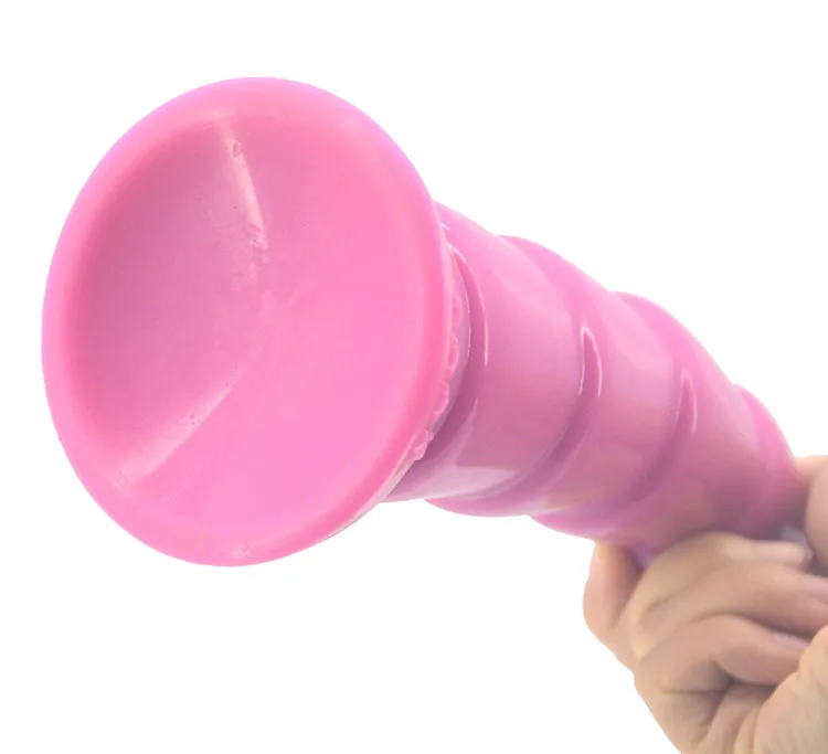 Большая Анальная пробка с присоской G-Spot Стимулятор Искусственный Пенис дилдо