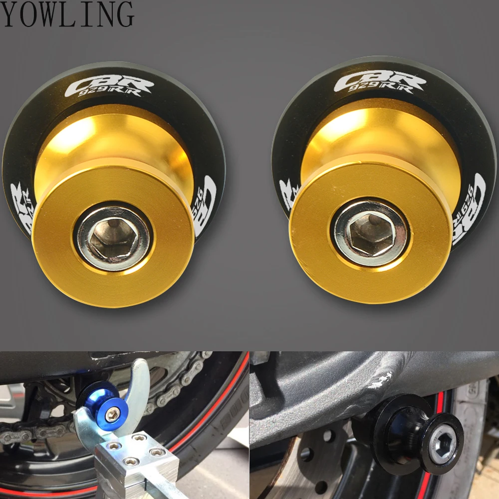 8 мм аксессуары для мотоциклов подставки винты Swin garm Swingarm Катушки слайдер HONDA