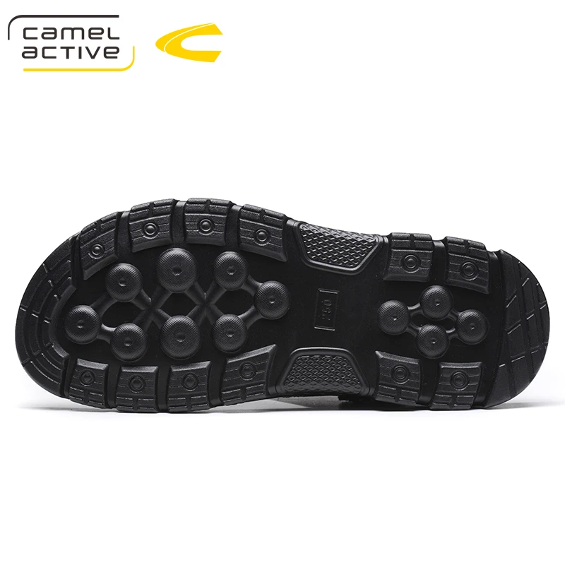 Мужские летние сандалии Camel Active натуральная кожа дышащие удобная уличная пляжная