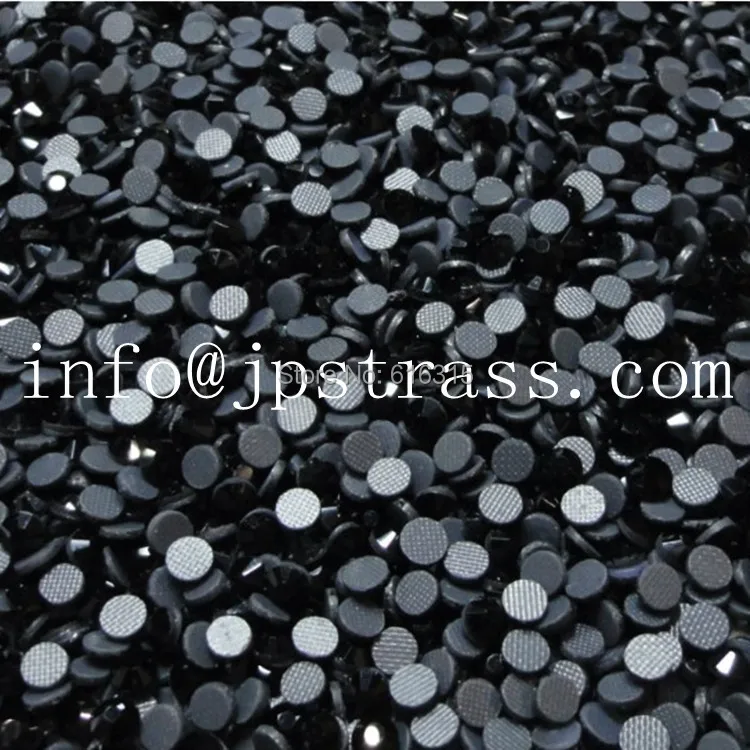 

free shipping hot-fix dmc quality grade 2mm black color with 1440 pcs per pack ;dmc stones strass for kids dancing wear decor