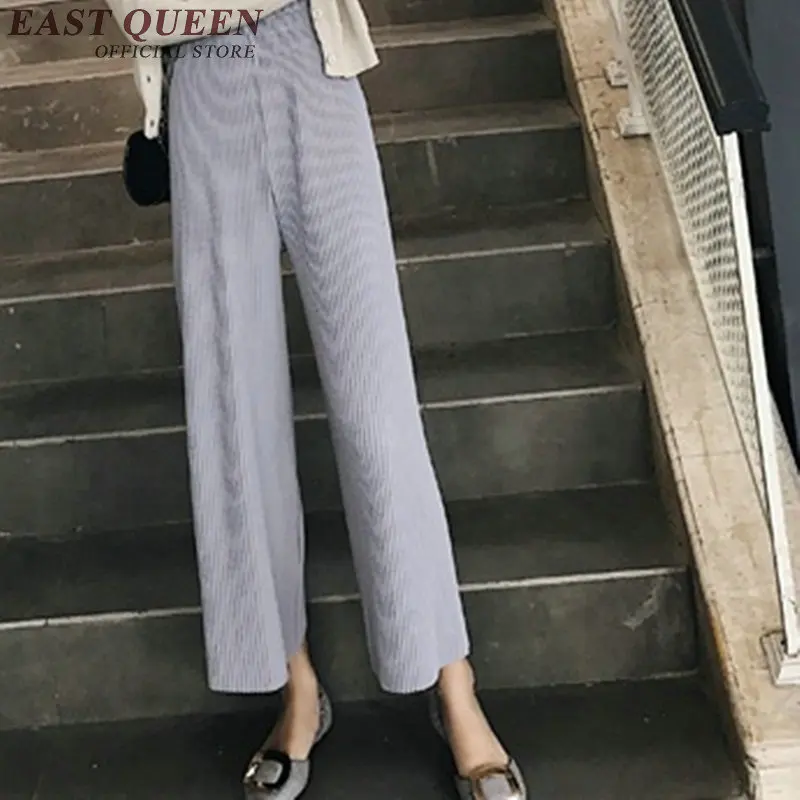 

Baggy pants women trousers classic Women's High Waist Wide Leg Pants KK1433 H