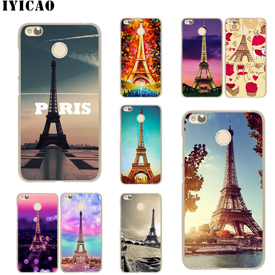 Жесткий чехол IYICAO Love London Paris Eiffel для Redmi 8A 6A 4A S2 Note 7 3 4 4X 6 5 Pro 5A Prime Plus
