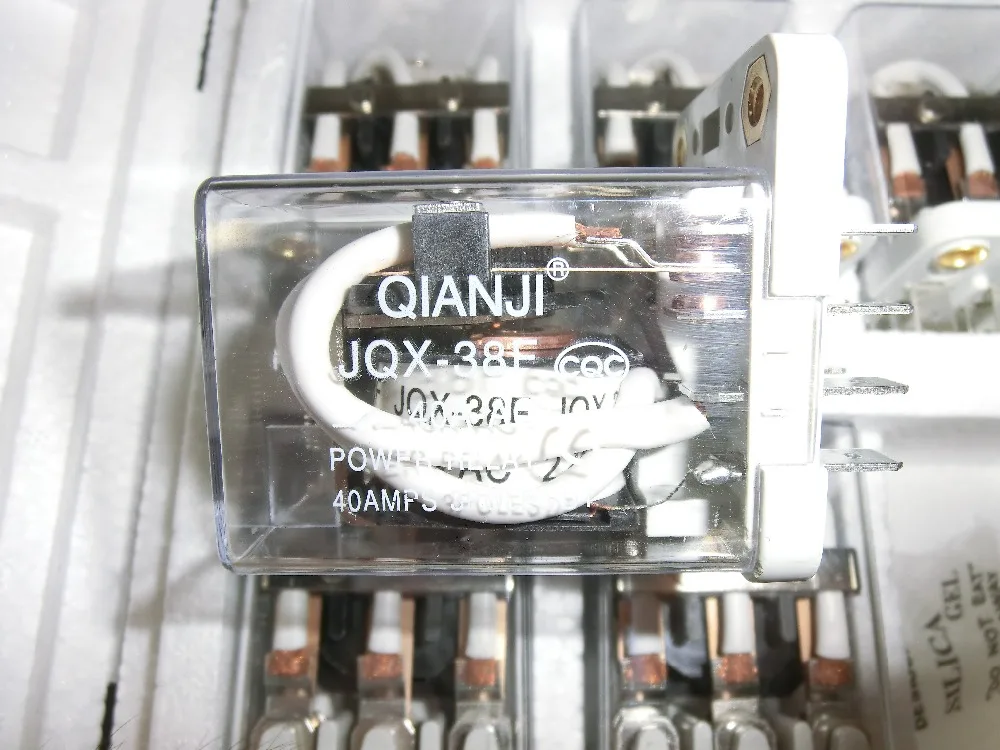 JQX 38F 40A 3Z AC220V DC24V DC12V 11Pin реле питания 40 А 3 полюса DT 220VAC 24VDC 12VDC|power relay|relay power40a relay |
