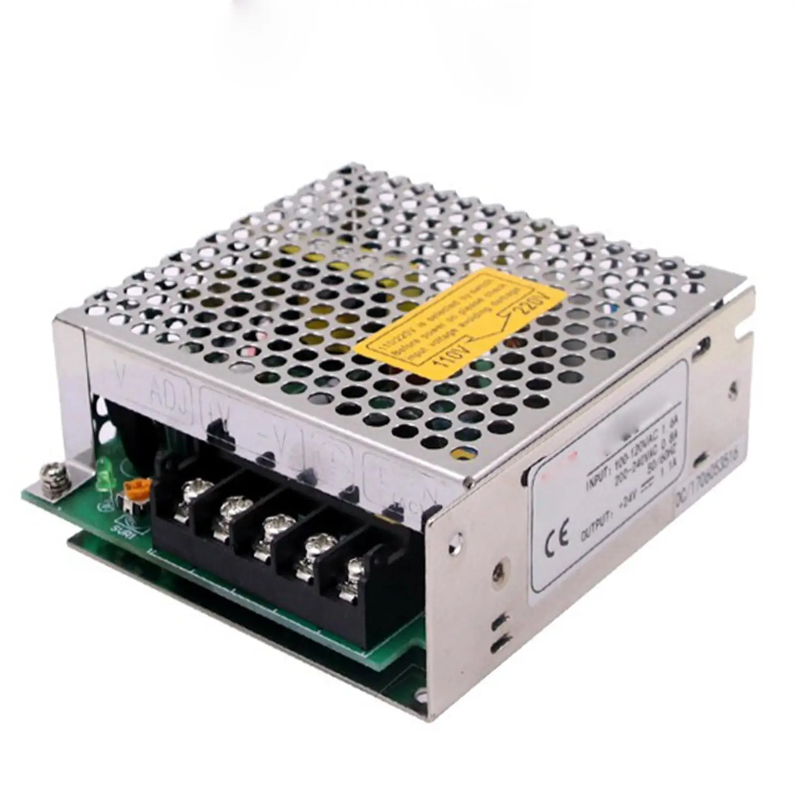 15 Вт 1A 15VDC выход 110/220vac вход светодиодная полоса импульсный источник питания