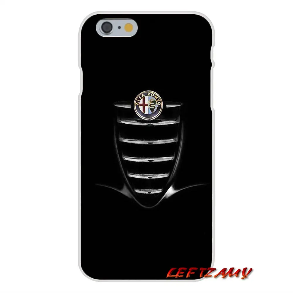 Мягкая прозрачная накладка с принтом Тачки Alfa Romeo логотипом для Xiaomi Redmi Note 6A MI8 Pro S2