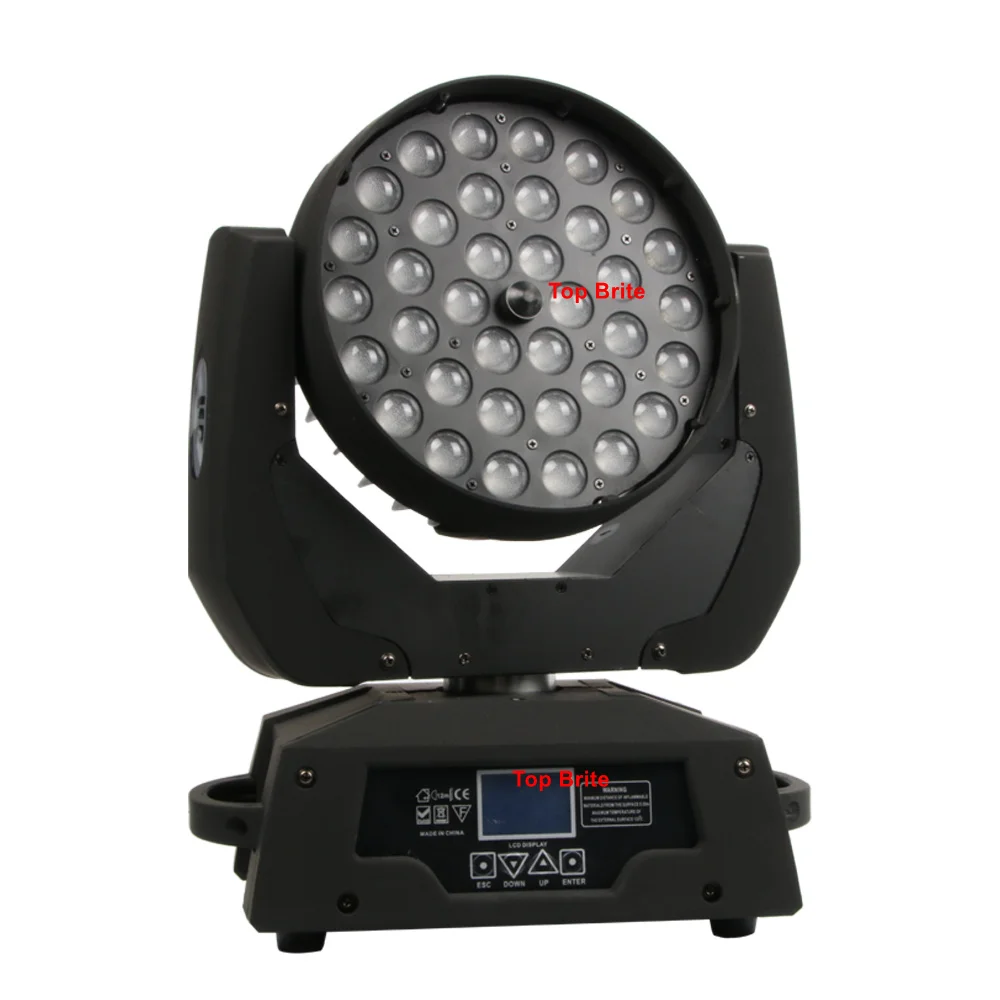 LED 36X15W RGBWA 5в1 Wash/Zoom огни DMX512 движущиеся фары Профессиональный Dj Бар для вечеринки