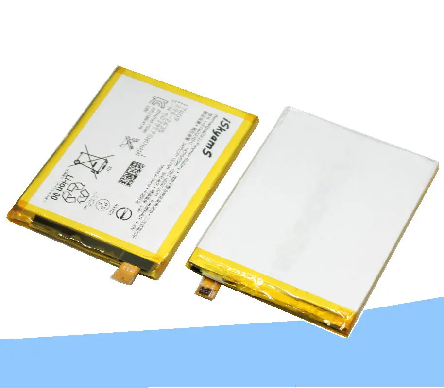 ISkyamS 5 шт./лот 3430 мА/ч LIS1605ERPC смарт-телефон Сменный аккумулятор для Sony E6883 Z5P двойной