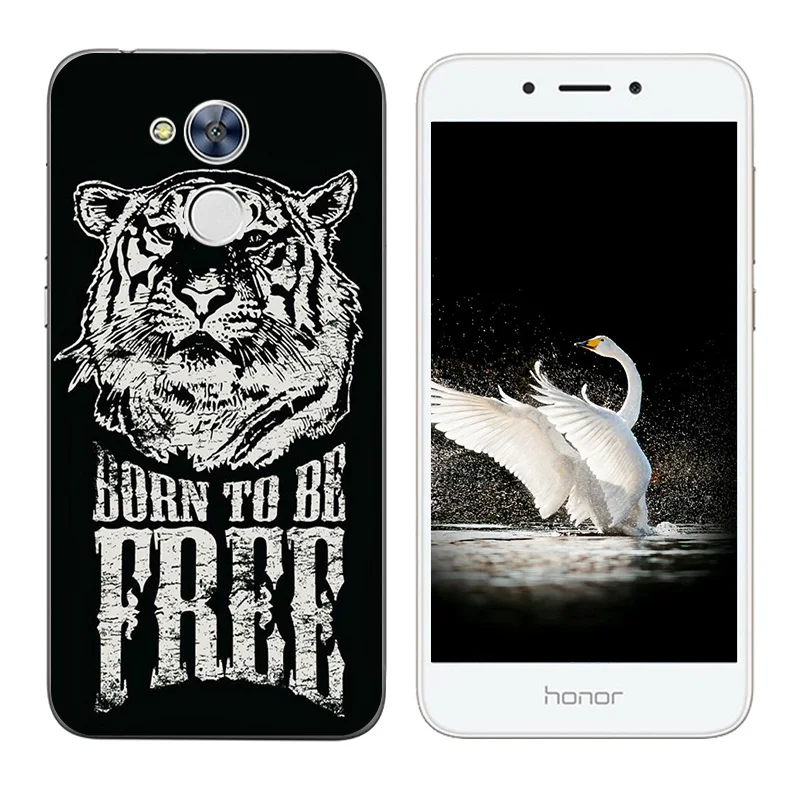 for Huawei Honor 6A Soft Silicone TPU Back Cover Huaiwei Honor6A Phone Cases 5.5'' Shell Billow Printing Fundas Coque |