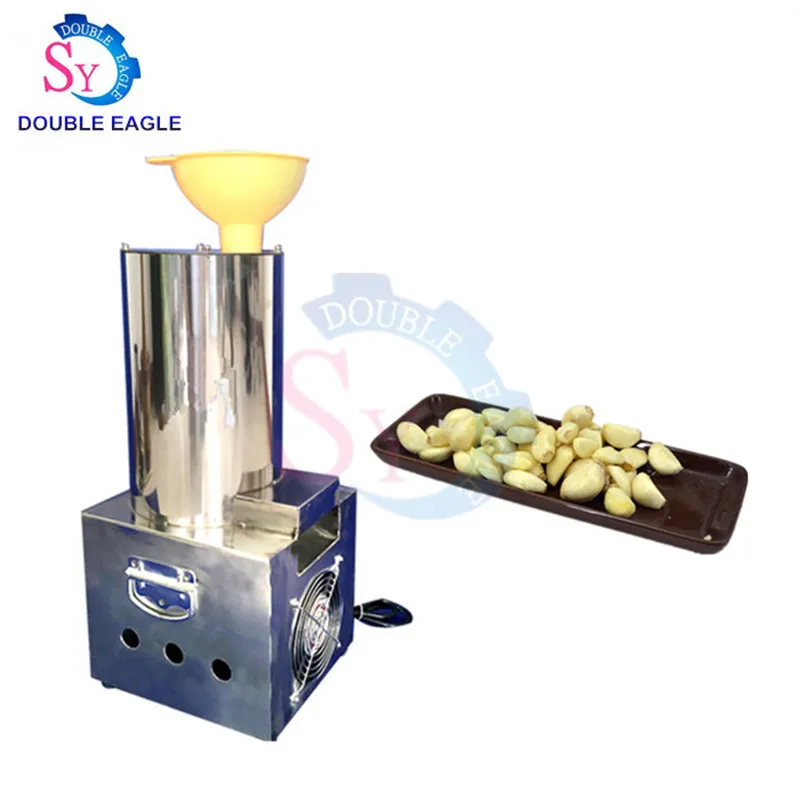 

High capability household small stainless steel garlic hulling machine/electric allium sativum peeling machine