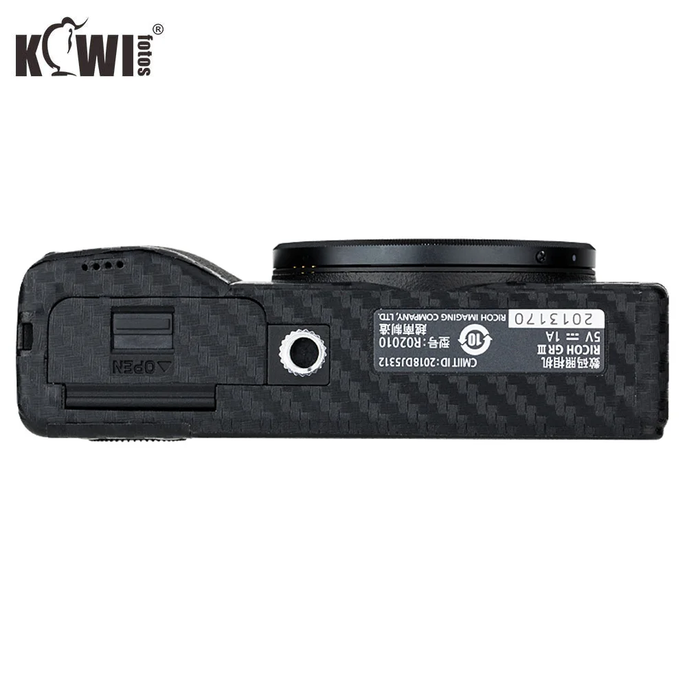 KIWIFOTOS KS GR3CF камера из углеродного волокна пленка комплект для Ricoh GR III s