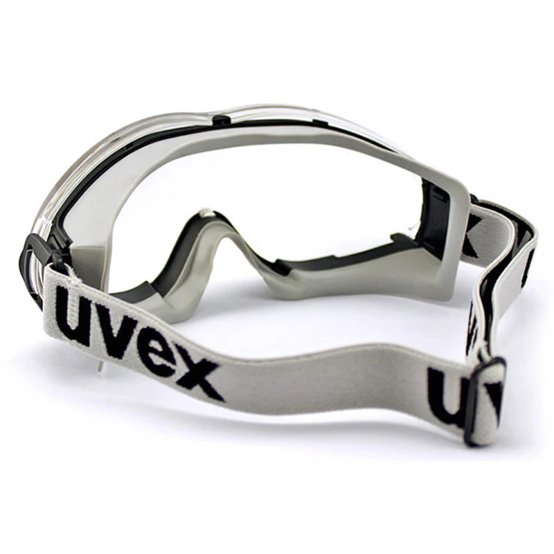 

UVEX Safety Goggles Anti-fog Anti-impact Transparent Protective Eyeglasses Windproof Anti-Sand Riding Industrial Labor Goggles