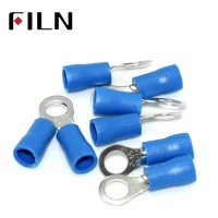 rv2 5s blue ring insulated terminal cable wire connector suit 1 5 2 5mm electrical crimp terminal 100pcspack