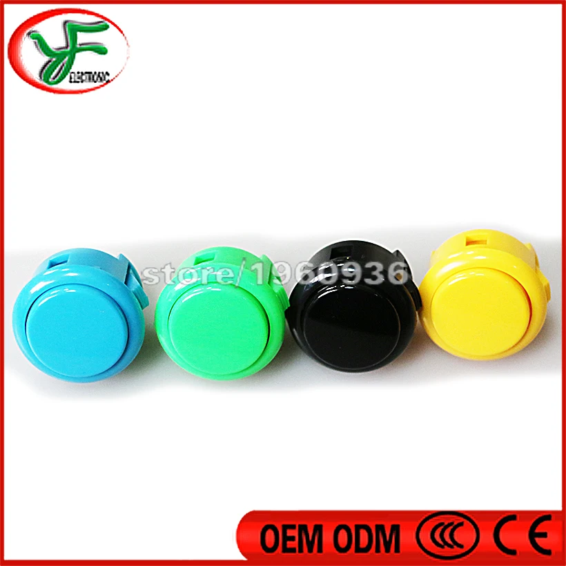 10 шт. кнопки для аркадных игр|sanwa push button|sanwa buttonsarcade cabinet buttons |