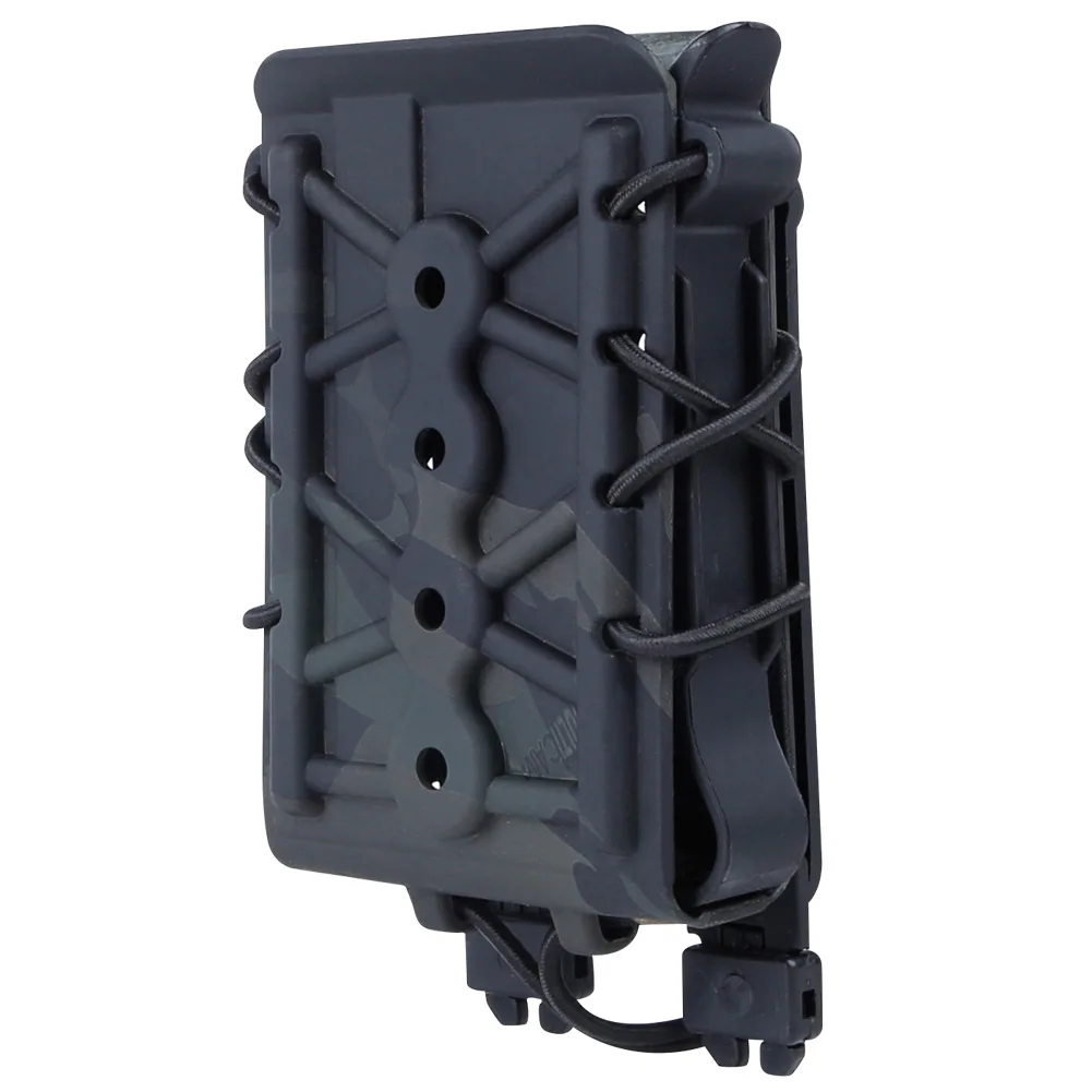 BCP Molle system 5,56 7,62 подсумок, тактический быстрый подсумок, кобура, зажимы для ремня, замок, нейлоновый подсумок - Цвет: BCP