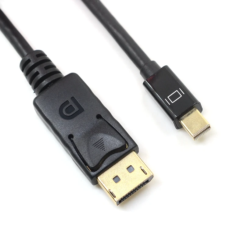 Кабель-адаптер Thunderbolt Mini Displayport to DP угол 90 градусов кабель-преобразователь в 4K |