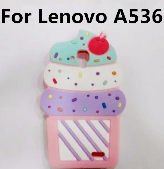 Новое поступление для Lenovo a536 A319 A2010 крышка 3D мультфильм Мороженое Мягкий